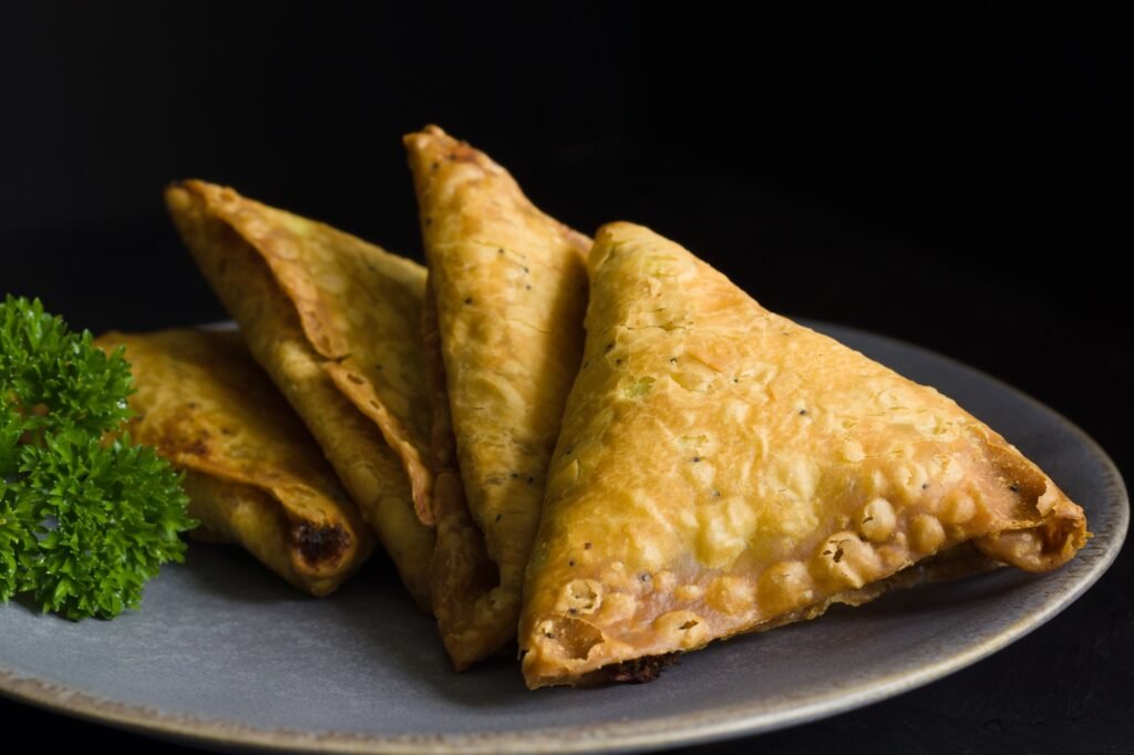 Spicy Indian Samosas